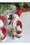 Imported Collectible Christmas Luxury Cute Santa Claus Toy Pine Tree Ornament Decor Mini Trinket - 5