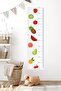 Fruits Height Meter Children's Room Wall Sticker Wall Decoration Pineapple Watermelon Strawberry Cherry Pear Apple Kiwi - 3