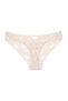 Powder Lace Front Tulle Detail Women's Slip Women's Panties - 2