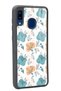 Glossy Phone Case for Samsung A30 Tiny Leaves Design - 2