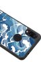 Xiaomi Redmi Note 7 Blue Wave Design Glossy Phone Case - 3