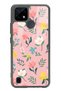 Oppo Realme C21 Glossy Phone Case with Pinky Flowers Design