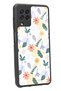 Samsung A-22 Glossy Phone Case with Tiny Flowers Design - 2