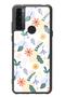 Tcl 20 Se Glossy Phone Case with Tiny Flowers Design