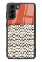 Samsung S21 Glossy Phone Case with Vintage Art Design