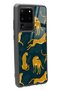 حافظة هاتف سامسونج S20 Ultra Leaf Leopard Design لامعة - 2
