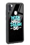 Glossy Phone Case for Samsung M11 Space Motto Design - 2