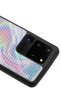 Samsung S20 Ultra Neon Checkerboard Design Glossy Phone Case - 3