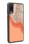 Samsung A-02 Glossy Phone Case with Nude Spotted Design - 2