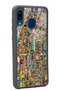 Glossy Phone Case for Samsung A20 R/Place Souvenir Design - 2