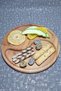 Wooden Beech Snack Bowl - Breakfast and Service - Presentation Plate Kz1010 Kzf1010 - 3