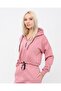 Half Zipper Hooded Crop Sweatshirt 5502p - 4