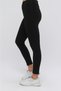 High Waist, Flexible and Comfortable Solid Color Plus Size Sports Tights - 7
