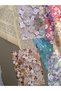 Vintage Vintage Floral Themed Scrapbook Paper Set for Bullet Journal and Scrapbook - 5