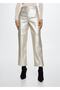 Metallic Look Trousers