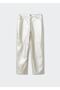 Metallic Look Trousers - 3