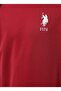 Crew Neck Red Men's Sweatshirt Kathe - 5