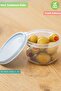 Set of 3 Mini Round Storage Container Bpa Free 175 Ml - 2