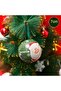 New Year Christmas Metal Pine Tree Ornament Ball Surprise Gift Box Santa Claus Patterned Box - 4
