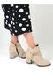 22-b17 Suede Moonlight 5 Cm Heeled Women's Boots - 3
