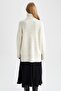 Premium Oversize Fit Turtleneck Thessaloniki Fabric Sweater - 5