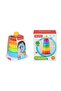 Fun Toy Set with Colorful Rings and Numbered Containers