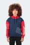 Djuro Unisex Kids Sweatshirt Navy Blue / Red
