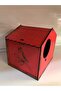 Love nest with roof red