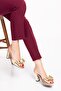 Women's Mink Heeled Stylish Slippers - 3