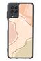 Samsung A-22 Glossy Phone Case with Nude Colors Design