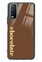 Vivo Y20 Choclate Design Glossy Phone Case