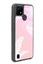 Oppo Realme C21 White Palm Design Glossy Phone Case - 2