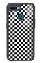Oppo A5S Glossy Phone Case with Checkered Design