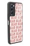 غلاف هاتف لامع بتصميم Blah Blah لهاتف Tecno Camon 18 - 2