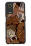 General Mobile Gm 22 Pro Glossy Phone Case with Leopard Design