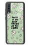 Samsung A70 Glossy Phone Case with Daisy Thing Design