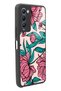 Tecno Camon 18 Glossy Phone Case with Fuchsia Flower Design - 2