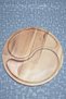 Wooden Beech Snack Bowl - Breakfast and Service - Presentation Plate Kz1010 Kzf1010 - 2