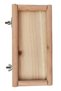 Bird Perch Stand Toy, Bird Food Holder, Natural Wood Bird Cage Accessories, Parrot, Rat - 3