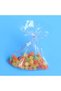 50 Pieces 10x20 Cm Candy Cookie Accessory Bag Transparent Gelatin Bag No Tape Bag 10*20 - 2