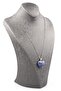 Sodalite Natural Stone Heart Necklace - 2