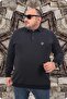 مقاس كبير بياقة بولو Sweat Impact Mc 22717 - أسود