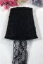 Black Lycra Lace Trim Lace 5 Meters – Decorative Ribbon, Stylish Design, Women's Accessory – Deco - 6