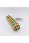 Ornament Materials Green Red Diamond Patterned New Year's Ribbon 5 Meters – Ribbon – Ribbon – Kurde - 6