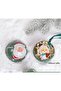 New Year Christmas Metal Pine Tree Ornament Ball Surprise Gift Box Santa Claus Patterned Box - 5