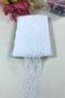 White Lycra Lace Decoration Lace 5 Meters – Decorative Ribbon, Stylish Design, Women's Accessory – Deko - 6