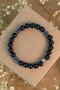 8 Mm Sphere Cut Black Tourmaline Stone Natural Stone Bracelet