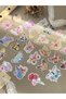 Floral Butterflies Themed Sticker Set for Bullet Journal and Scrapbook - 6