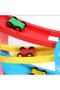Wooden 4 Tiers Car Road Car Slide Game Wooden Highway Game Ramp Set Speed Cars - 3