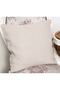 Digital Printed Pillow and Cushion Cover with Cream Motif on Beige Floor - 2